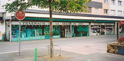 La pharmacie en 1980