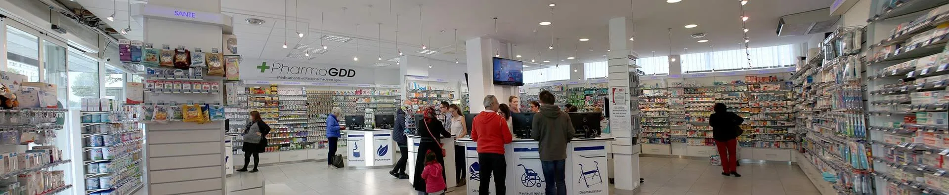 Intérieur de la pharmacie